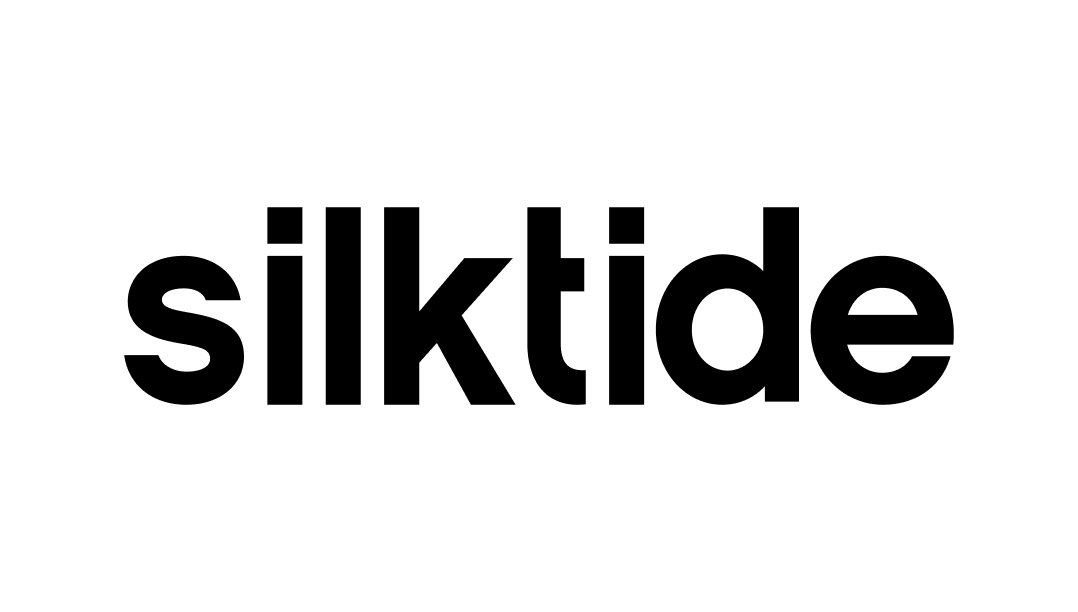 Silktide logo black